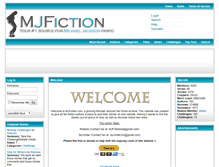 Tablet Screenshot of mjfiction.com